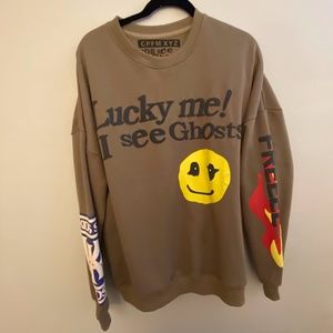 Lucky Me I See Ghosts Crew Neck